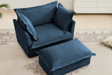 REVIX 49" Chair with 1 Ottoman