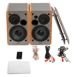 R1280T Technology. Style. Utility. Powered Bookshelf Speakers