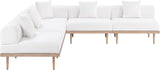 Laguna - 5 Piece 106.5" Upholstered Outdoor Patio Modular Sectional
