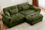 CLOUDIES 94" Loveseat with 1 Ottoman
