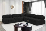 Ames - 5 Piece Fabric Modular Corner Sectional