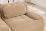 MIA 152'' 4-Seater Sofa with 2 Ottomans