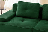 CORDELIA 117" 3-Seater Sofa with 1 Ottoman