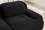 MIA 117'' 3-Seater Sofa with 1 Ottoman