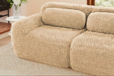 MELLOW 114" 3-Seater Sofa with 3 Ottomans