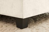 MOLLY 74" Loveseat with 1 Ottoman