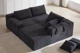 NOUVA 108" Chenille Right Chaise Sectional