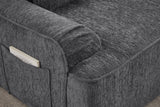 ZELAR 102" Chenille Right Chaise Sofa