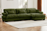 CLOUDIES 134" 3 Seater Sofa with 1 Ottoman