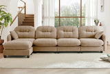 MOLLY 140" 4 Seater Sofa with 1 Ottoman