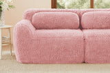 MELLOW 114" 3-Seater Sofa with 2 Ottomans