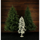 2-Ft. Snowy Alpine Tree with Clear Lights