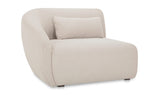Amelia Left Arm Facing Chair Warm White