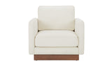 Vernon Accent Chair White