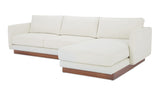 Vernon Right Sectional White