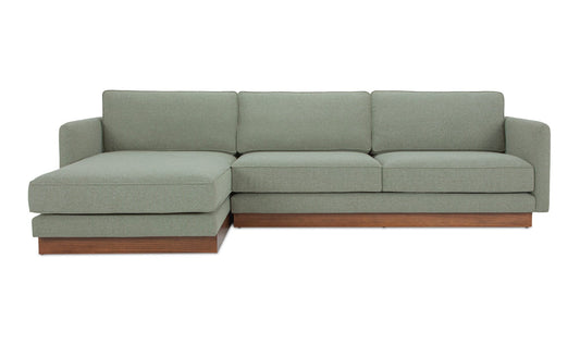 Vernon Left Sectional Sage