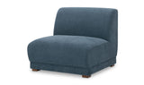 Fraser Slipper Chair Deep Blue