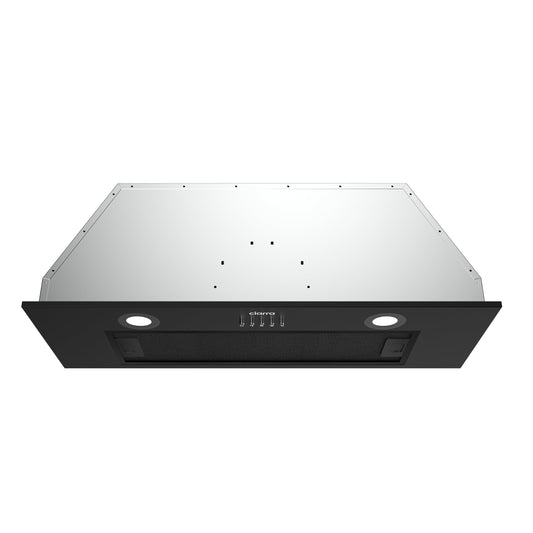 CIARRA 29 Inch Range Hood Insert, 450 CFM, Built-In Under Cabinet, Black Finish CAB75913E-OW