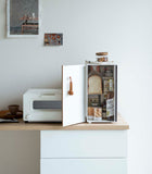 Bread Box - Vertical - Steel + Wood