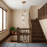 Gala Pendant Lamp - Bronze and Clear