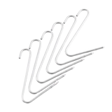 INGRILL Stainless Steel Meat Hooks – Set of 6, Heavy-Duty 304 Stainless Steel Hanging Hooks for Barrel & Drum Smokers