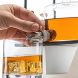 (CANADA ONLY) Golf Decanter Whiskey Decanter and Whiskey Glasses