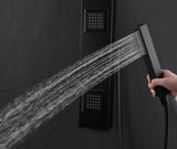 Aura Series 39 in. 2-Jetted Full Body Shower Panel System with Rainfall Showerhead and Spray Wand