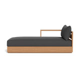 Hayman Teak Chaise Left
