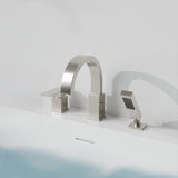 Nite Series Single-Handle Deck-Mount Roman Tub Faucet with Handheld Sprayer