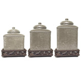 Savannah Canister & Base Set