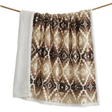 Chalet Aztec Campfire Sherpa Throw