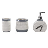 Feather Design 3PC Countertop Bathroom Set