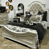Blackberry Polka Dot Duvet Cover, Queen