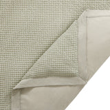 Stonewashed Cotton Waffle Weave Duvet Cover Set