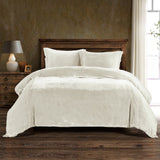 Stella Faux Silk Velvet Duvet Cover Set