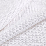 Stonewashed Cotton Waffle Weave Duvet Cover Set