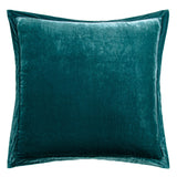 Stella Faux Silk Velvet Flanged Euro Sham