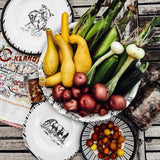 Ranch Life 14PC Melamine Dinnerware Set