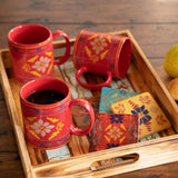 Bonita Mugs, Set of 4
