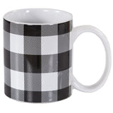 Camille Buffalo Check Design Mug, Set of 4