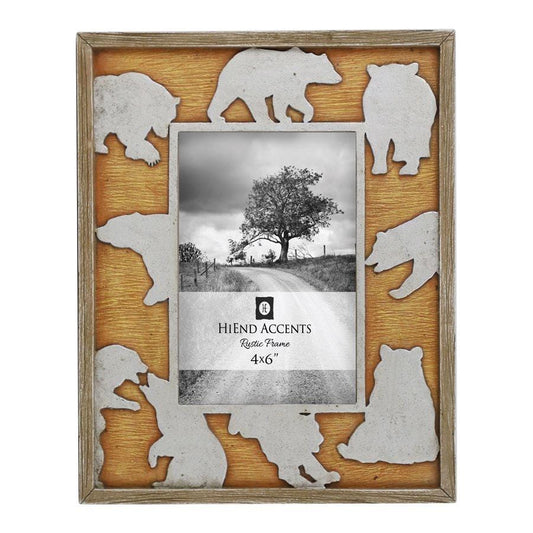 Bear Cutout Picture Frame