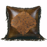 Austin Golden Medallion Throw Pillow