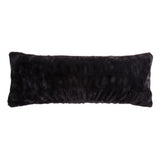 Ruched Rabbit Lumbar Pillow