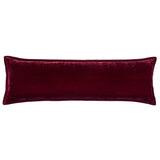 Stella Faux Silk Velvet Long Lumbar Pillow