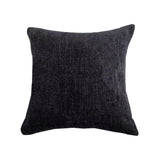 Hamilton Gray Chenille Embroidered White Antler Pillow