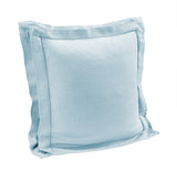 Double Flanged Washed Linen Pillow