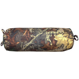Oak Camo Neckroll Pillow, Woodland Brown & Green