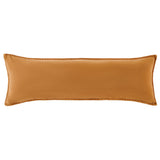 Stonewashed Cotton Canvas Long Lumbar Pillow