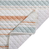 Mystic Stripe Cotton Gauze Quilt Set