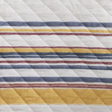 Mystic Stripe Cotton Gauze Quilt Set